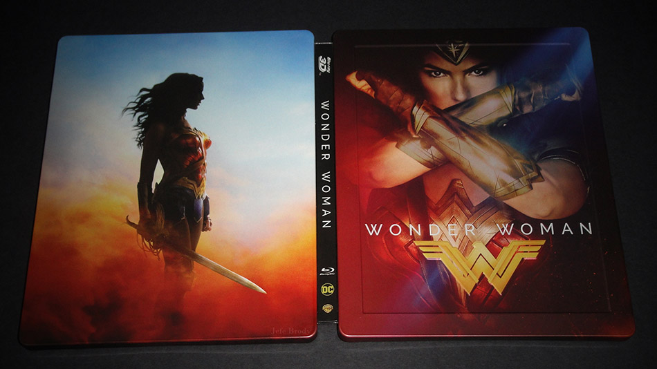 Fotografías del Steelbook de Wonder Woman en Blu-ray 3D y 2D 12