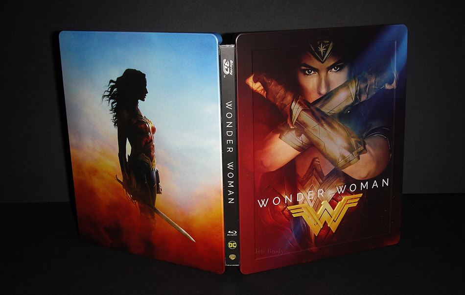 Fotografías del Steelbook de Wonder Woman en Blu-ray 3D y 2D 13