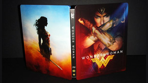 Fotografías del Steelbook de Wonder Woman en Blu-ray 3D y 2D