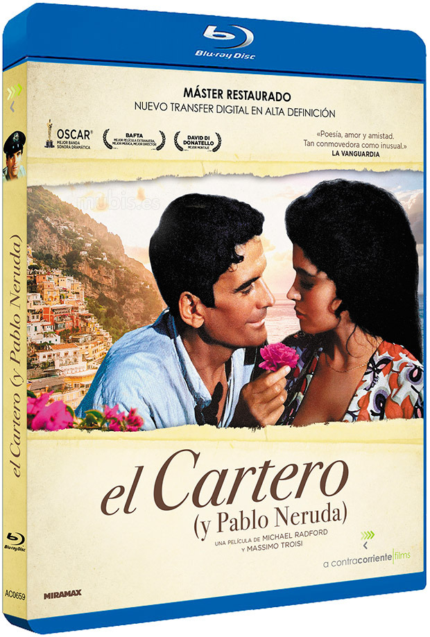 Más información de El Cartero (y Pablo Neruda) en Blu-ray 1