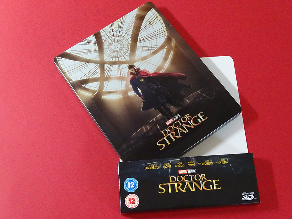 Fotografías del Steelbook de Doctor Strange en Blu-ray 3D y 2D (UK) 2