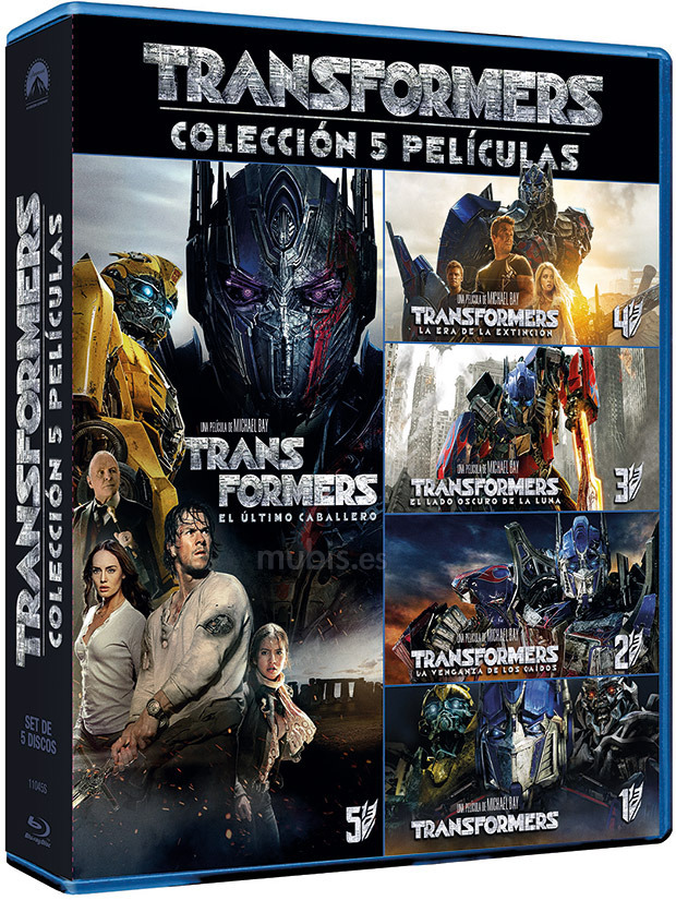 Transformers - Colección 5 Películas Blu-ray 4