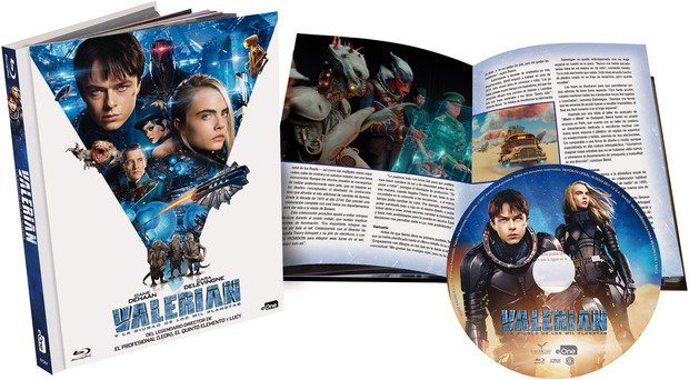 Imágenes del Digibook y el Steelbook Valerian y la Ciudad de los Mil Planetas 1