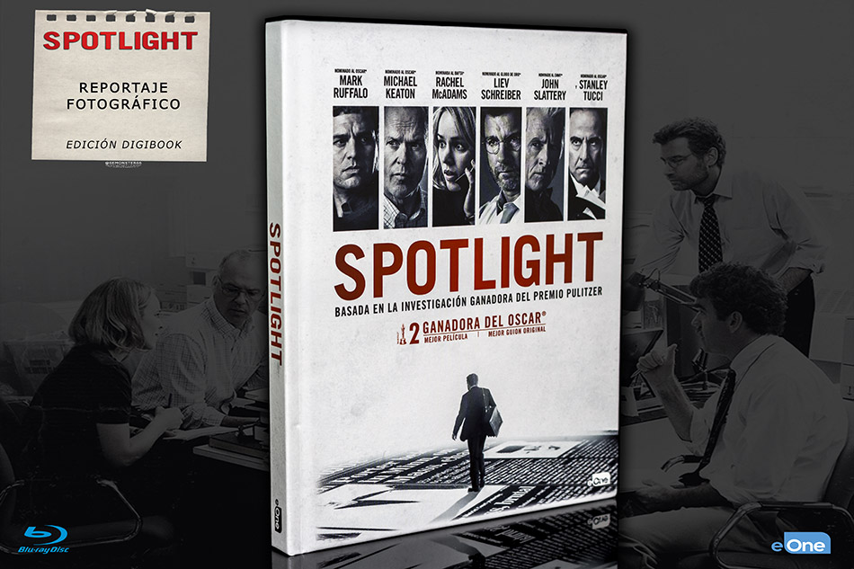 Fotografías del Digibook de Spotlight en Blu-ray 3