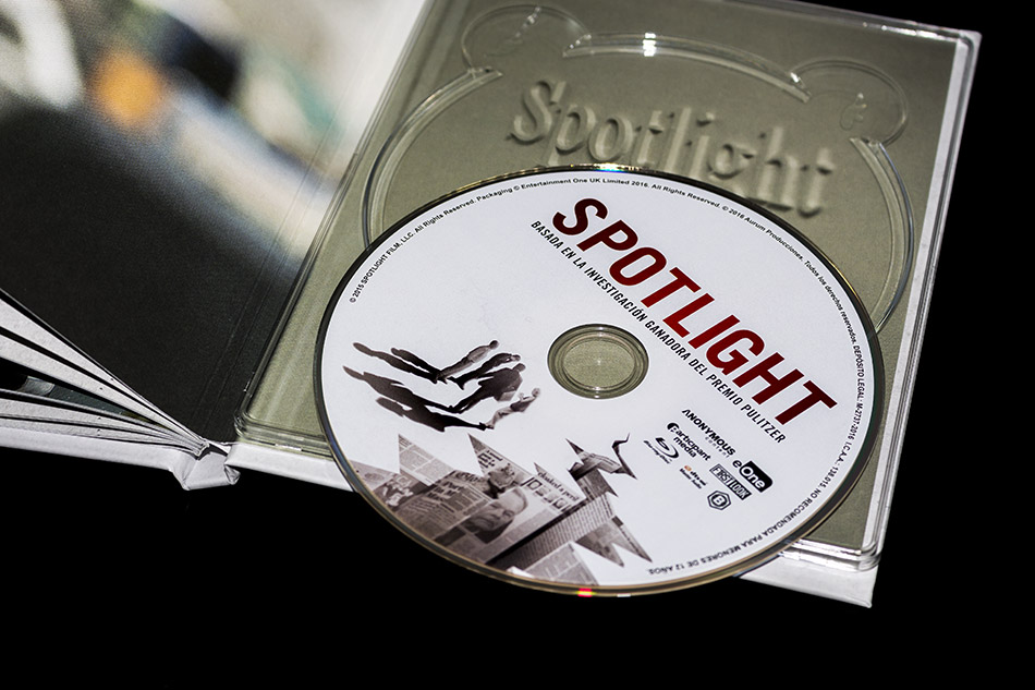 Fotografías del Digibook de Spotlight en Blu-ray 1
