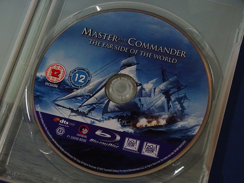 Fotografías del Steelbook de Master and Commander en Blu-ray (UK) 9