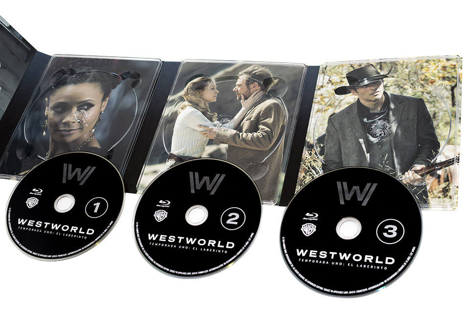 Fotografías del Digipak de la 1ª temporada de Westworld en Blu-ray 21