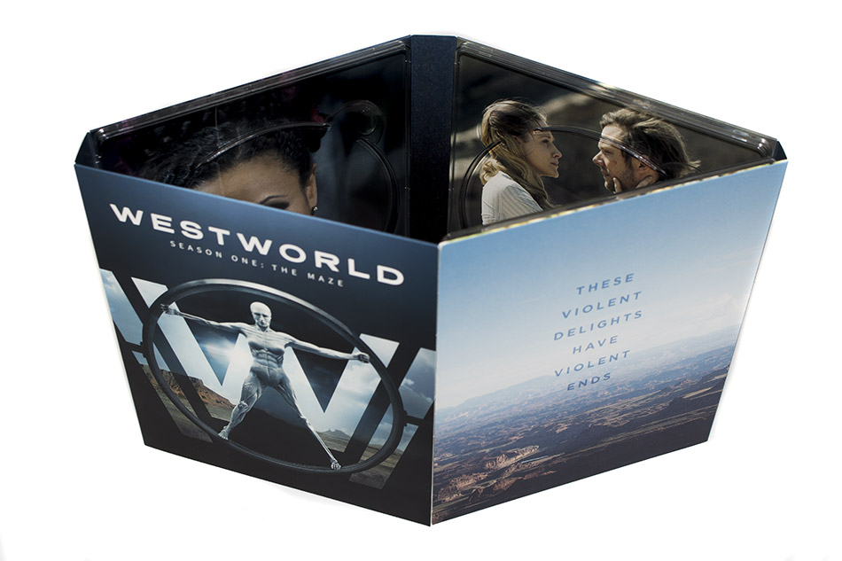 Fotografías del Digipak de la 1ª temporada de Westworld en Blu-ray 22