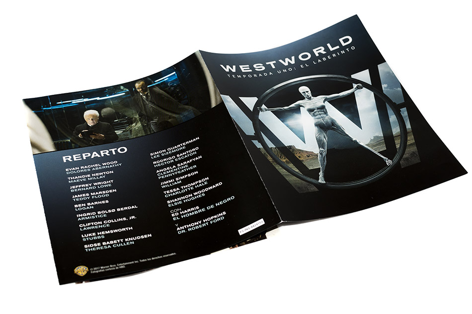 Fotografías del Digipak de la 1ª temporada de Westworld en Blu-ray 23