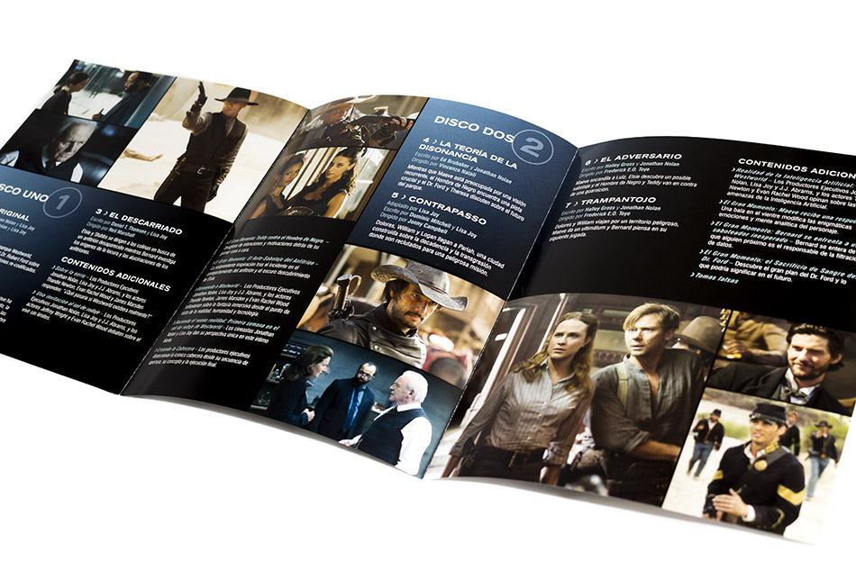 Fotografías del Digipak de la 1ª temporada de Westworld en Blu-ray 24