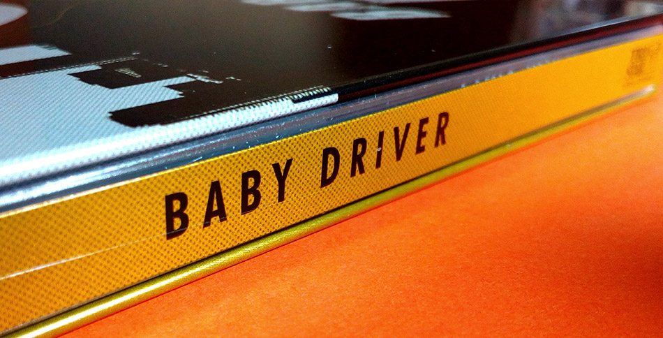 Fotografías del Steelbook exclusivo de Baby Driver en Blu-ray y UHD 4K 3