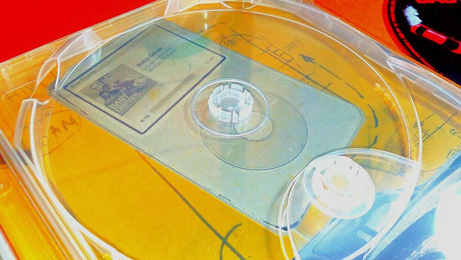 Fotografías del Steelbook exclusivo de Baby Driver en Blu-ray y UHD 4K 13