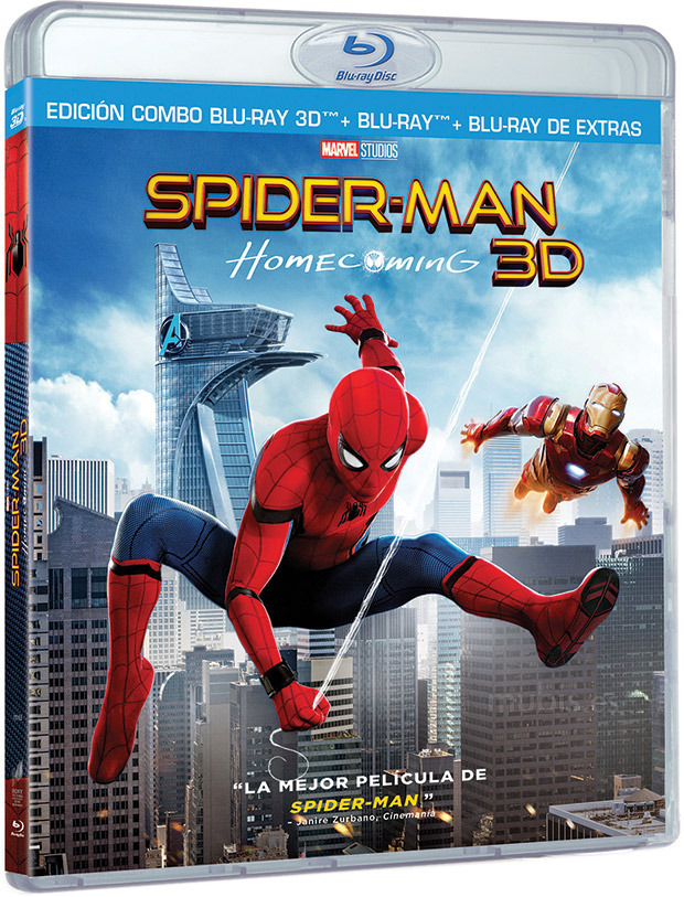 Spider-Man: Homecoming Blu-ray 3D 3
