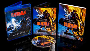 Fotografías del Blu-ray con funda y libreto de Darkman