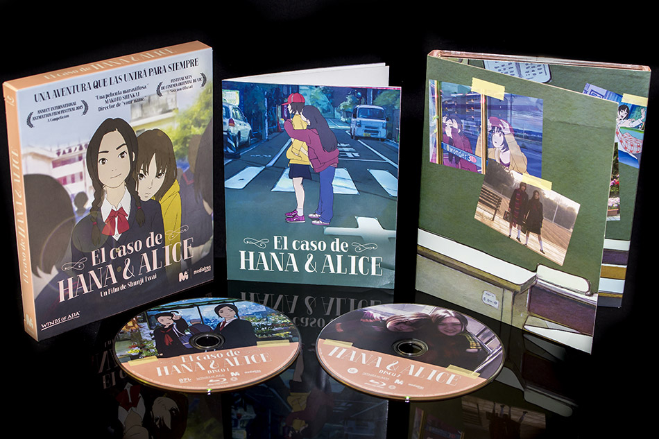 Fotografías del Digipak de El Caso de Hana y Alice en Blu-ray 18