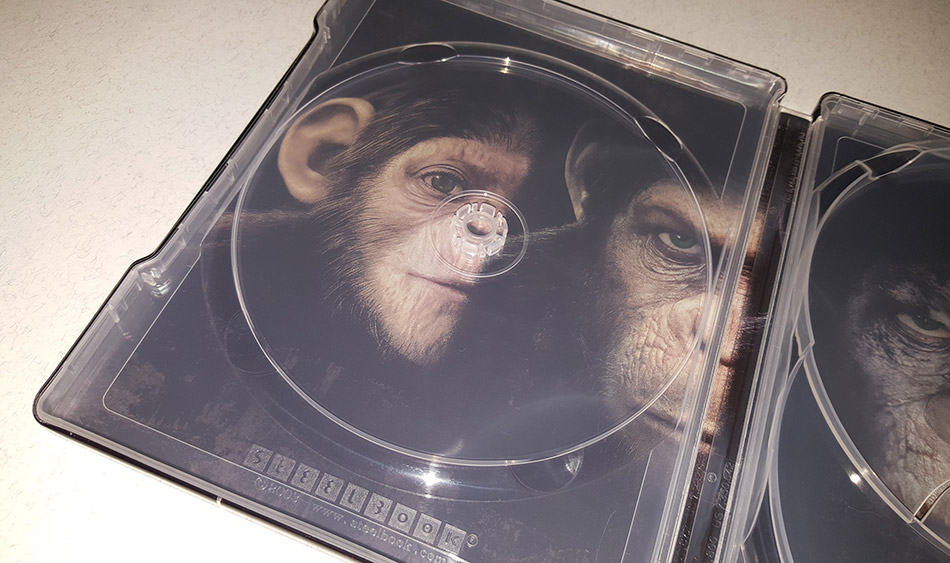 Fotografías del Steelbook de la Trilogía El Planeta de los Simios en Blu-ray 19