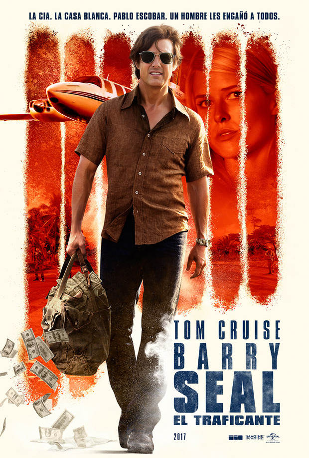 Anuncio oficial del Blu-ray de Barry Seal: El Traficante 1