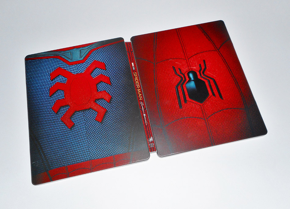 Fotografías del Steelbook de Spider-Man: Homecoming en Blu-ray 9