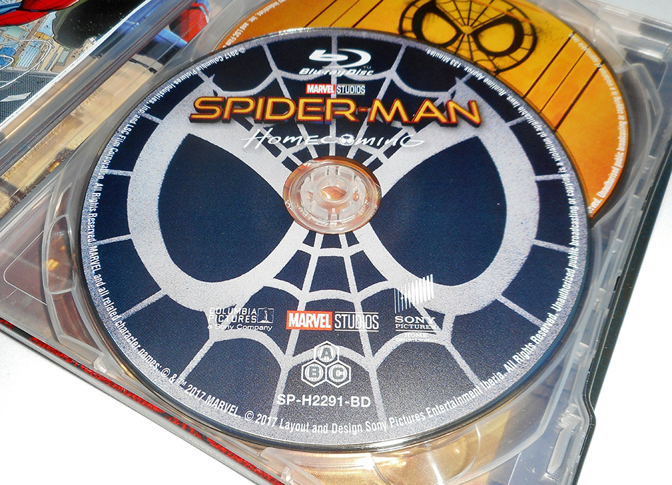 Fotografías del Steelbook de Spider-Man: Homecoming en Blu-ray 11
