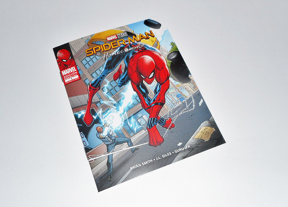 Fotografías del Steelbook de Spider-Man: Homecoming en Blu-ray 13
