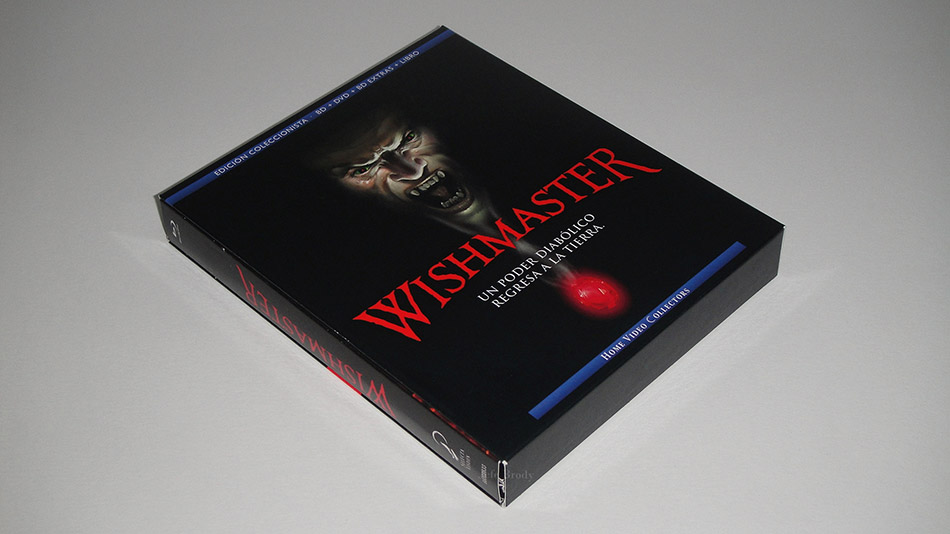 Fotografías de la edición coleccionista de Wishmaster en Blu-ray 2