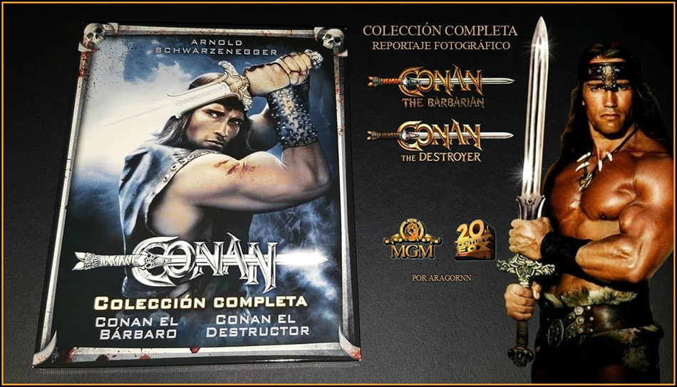 Fotografías del nuevo pack de Conan - Colección Completa en Blu-ray 1