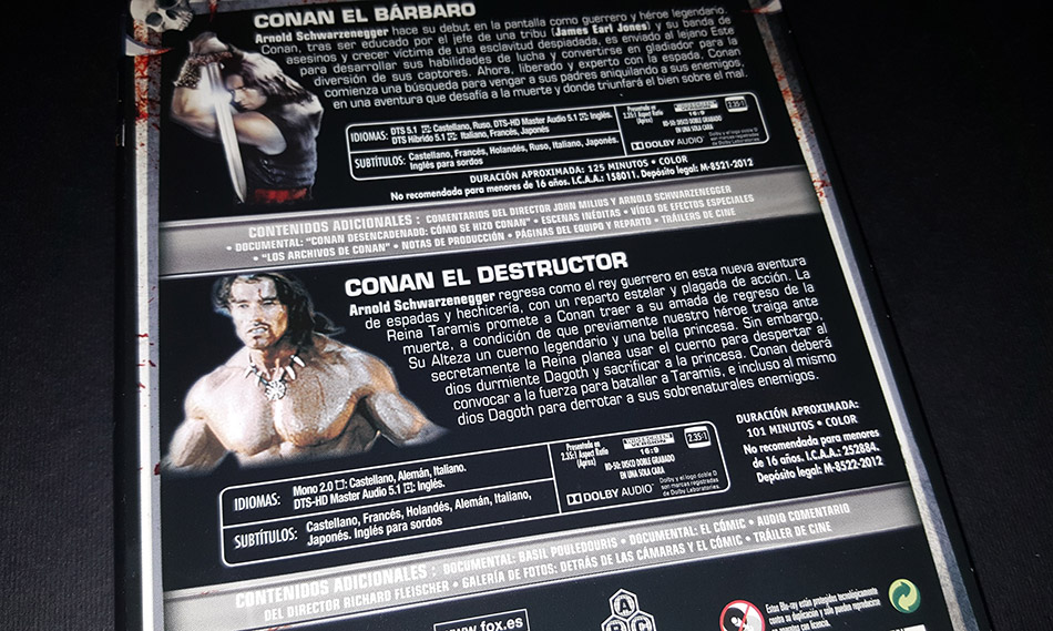 Fotografías del nuevo pack de Conan - Colección Completa en Blu-ray 5