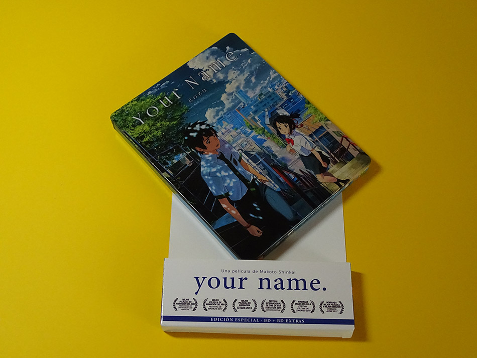 Fotografías del Steelbook de your name. en Blu-ray 6