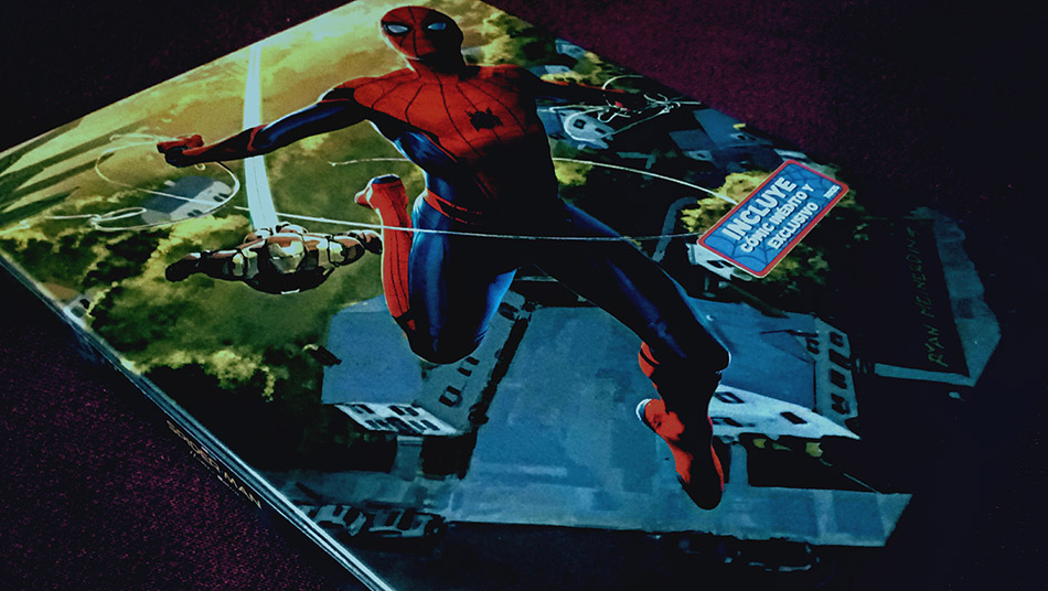 Fotografías del Steelbook de Spider-Man: Homecoming en UHD 4K 5