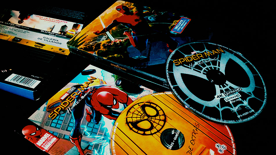 Fotografías del Steelbook de Spider-Man: Homecoming en UHD 4K 18