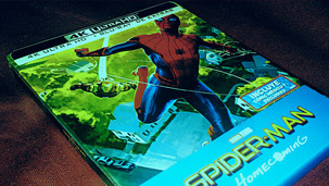 Fotografías del Steelbook de Spider-Man: Homecoming en UHD 4K