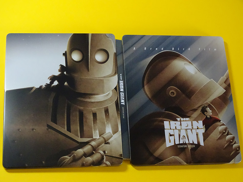 Fotografías del Steelbook de El Gigante de Hierro en Blu-ray (UK) 12