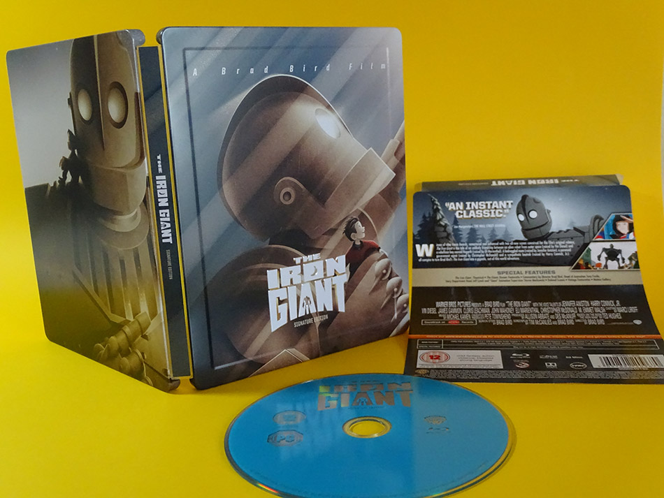 Fotografías del Steelbook de El Gigante de Hierro en Blu-ray (UK) 18