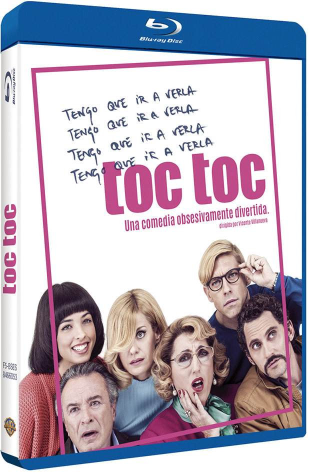 Desvelada la carátula del Blu-ray de Toc Toc 1
