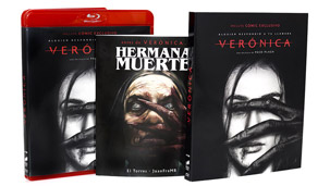 Fotografías de la edición especial de Verónica en Blu-ray