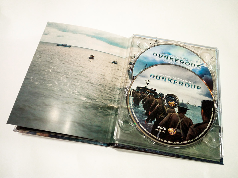 Fotografías del Digibook de Dunkerque en Blu-ray 13