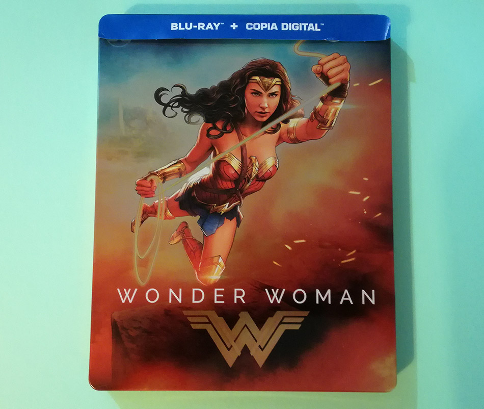 Fotografías del Steelbook de Wonder Woman en Blu-ray 1