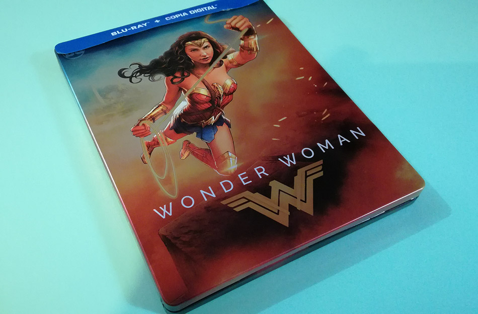 Fotografías del Steelbook de Wonder Woman en Blu-ray 2