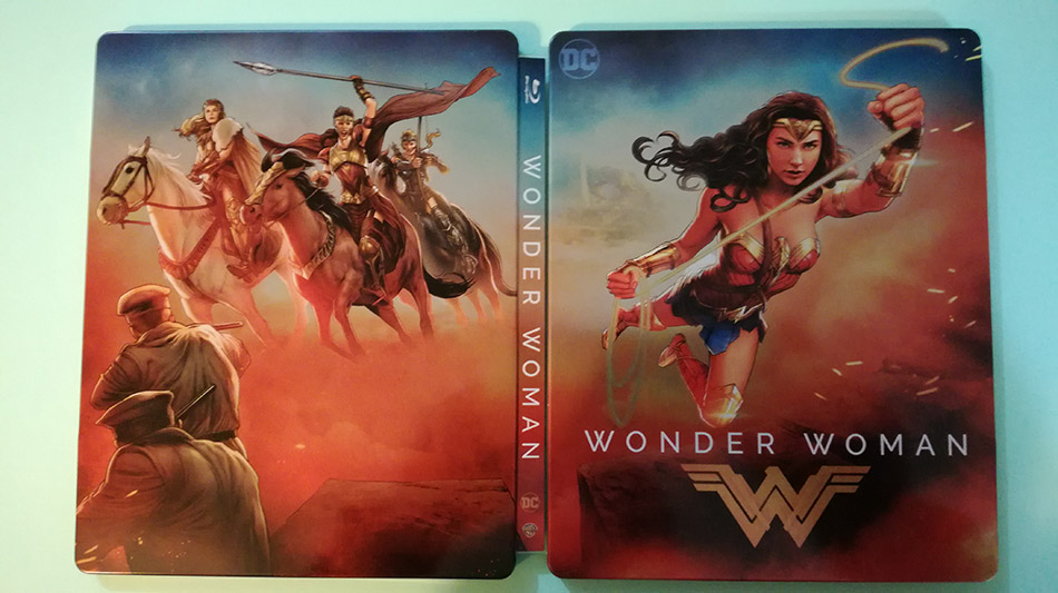 Fotografías del Steelbook de Wonder Woman en Blu-ray 11
