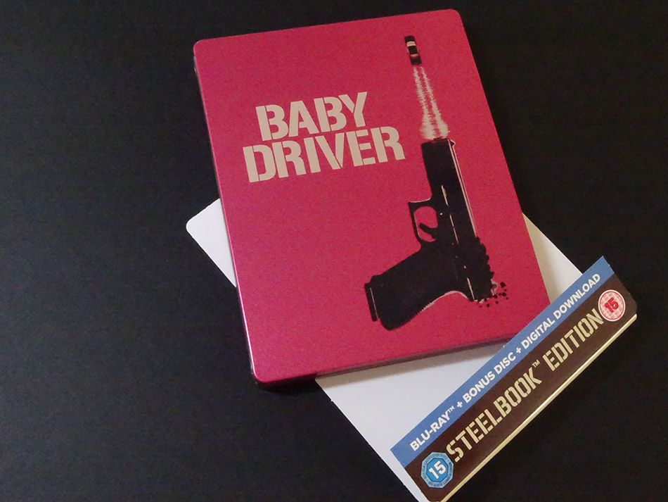 Fotografías del Steelbook de Baby Driver en Blu-ray (UK) 1