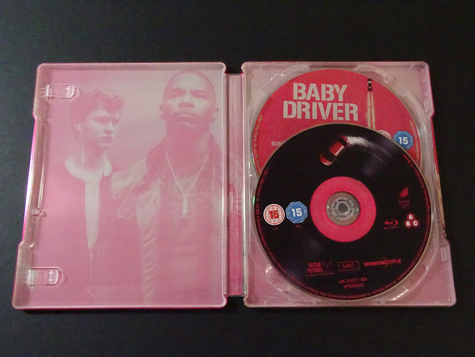 Fotografías del Steelbook de Baby Driver en Blu-ray (UK) 8