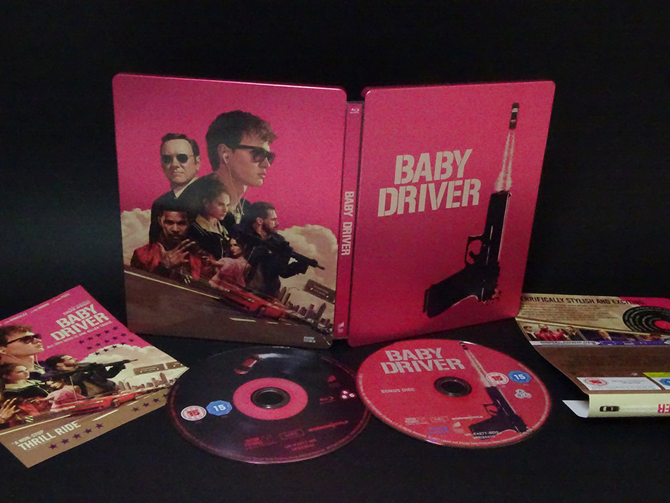 Fotografías del Steelbook de Baby Driver en Blu-ray (UK) 11