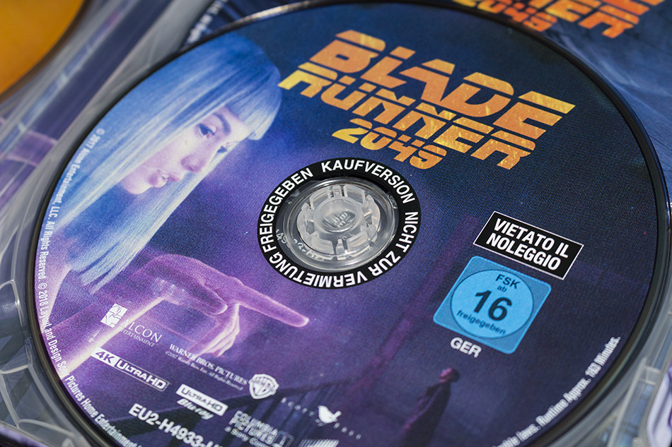 Fotografías del Steelbook UHD 4K de Blade Runner 2049 13