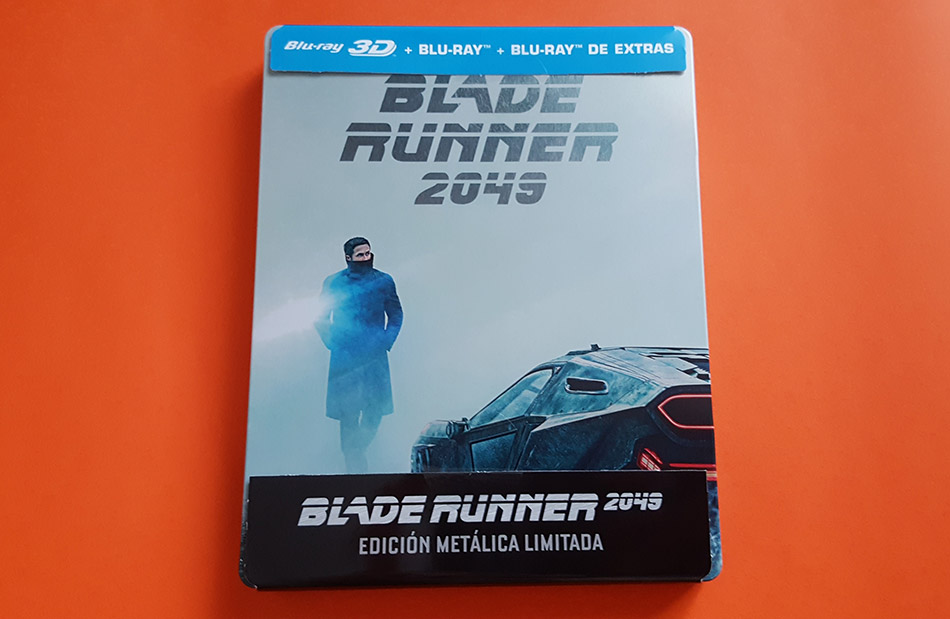 Fotografías del Steelbook de Blade Runner 2049 en Blu-ray 3D 2