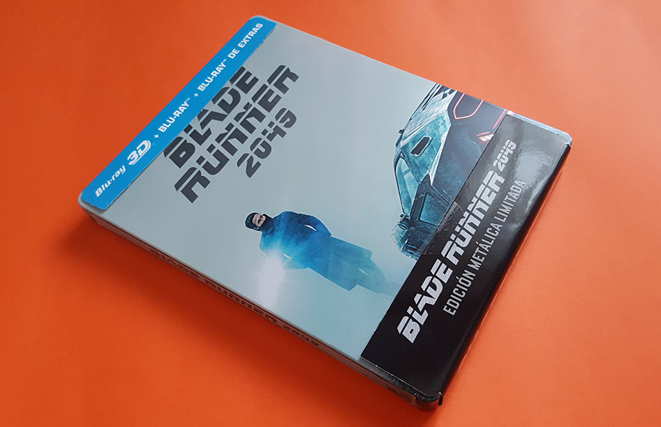 Fotografías del Steelbook de Blade Runner 2049 en Blu-ray 3D 3