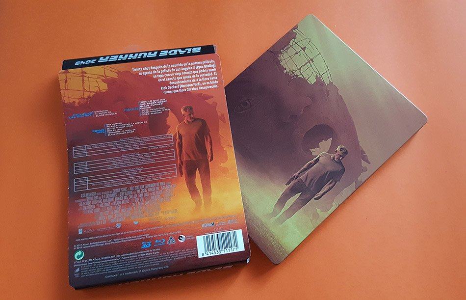 Fotografías del Steelbook de Blade Runner 2049 en Blu-ray 3D 6