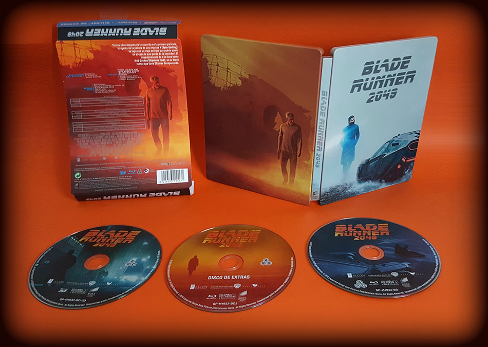 Fotografías del Steelbook de Blade Runner 2049 en Blu-ray 3D 22
