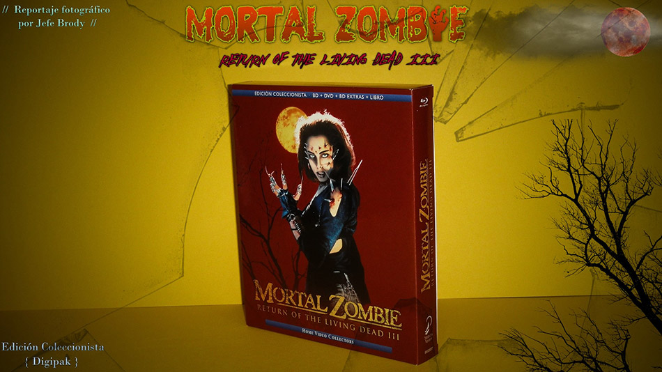 Fotografías de la edición coleccionista de Mortal Zombie en Blu-ray 1