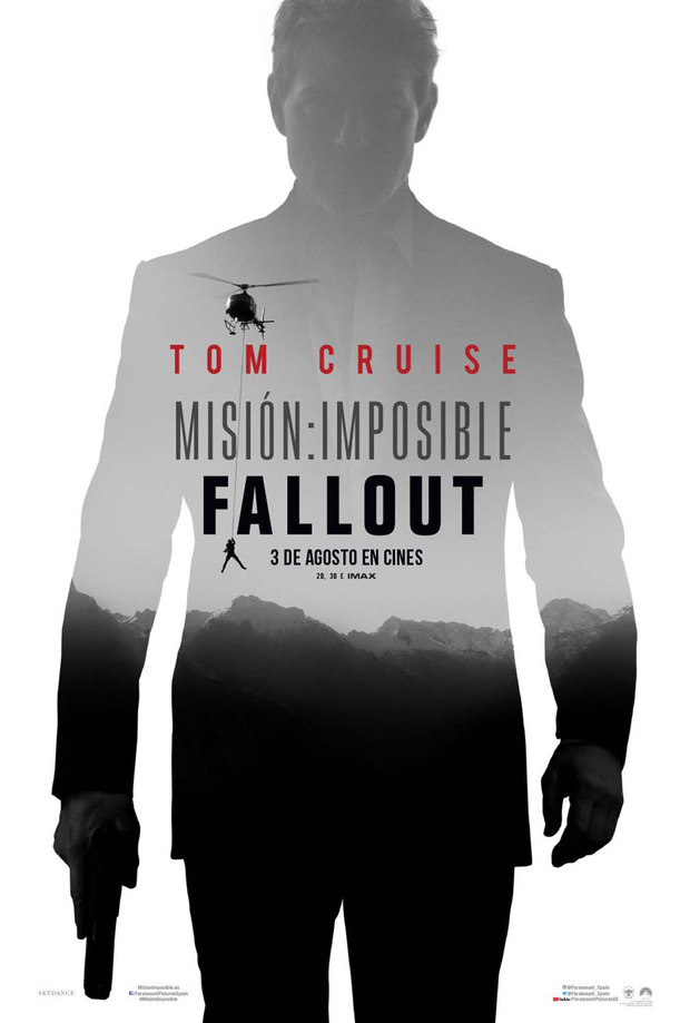 Primer póster de Misión: Imposible - Fallout, con Tom Cruise 1