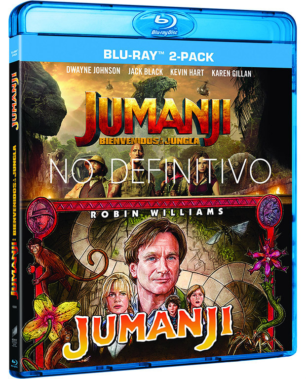 Pack Jumanji + Jumanji: Bienvenidos a la Jungla Blu-ray 6